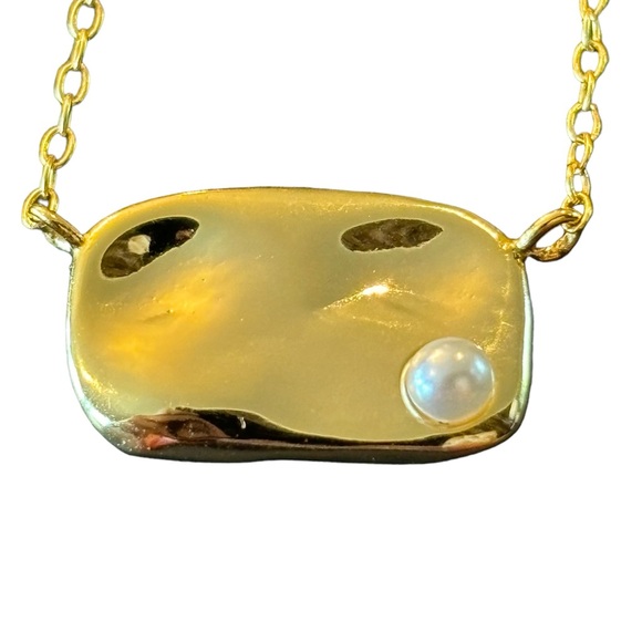 Artisan Handmade Pearl 925 Sterling Silver Necklace - Picture 4 of 5